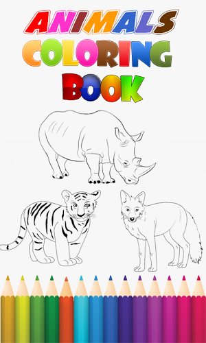 Coloring Pages Animal for Kids截图2