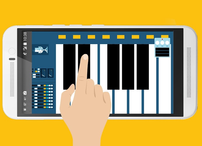 easy online piano keyboard截图1