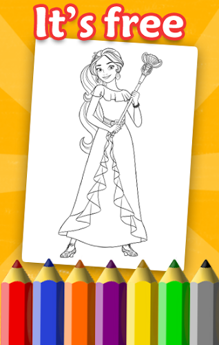 Elena Coloring Book Avalor截图5