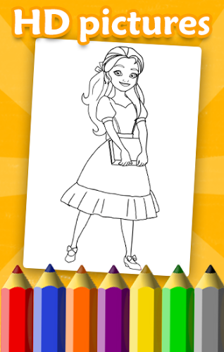 Elena Coloring Book Avalor截图3