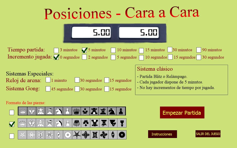 Ajedrez Posiciones Cara a Cara截图3