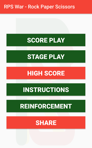 RSP WAR - Rock Paper Scissor截图1