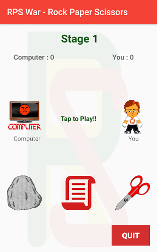 RSP WAR - Rock Paper Scissor截图2