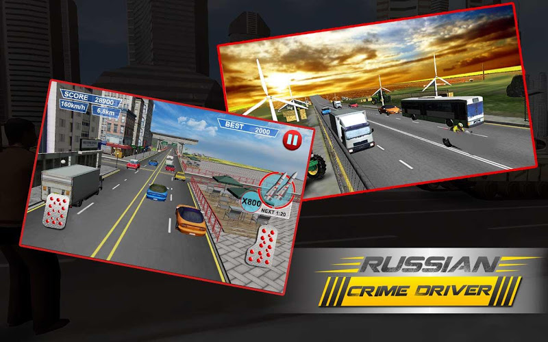 Russian Crime Driver截图3