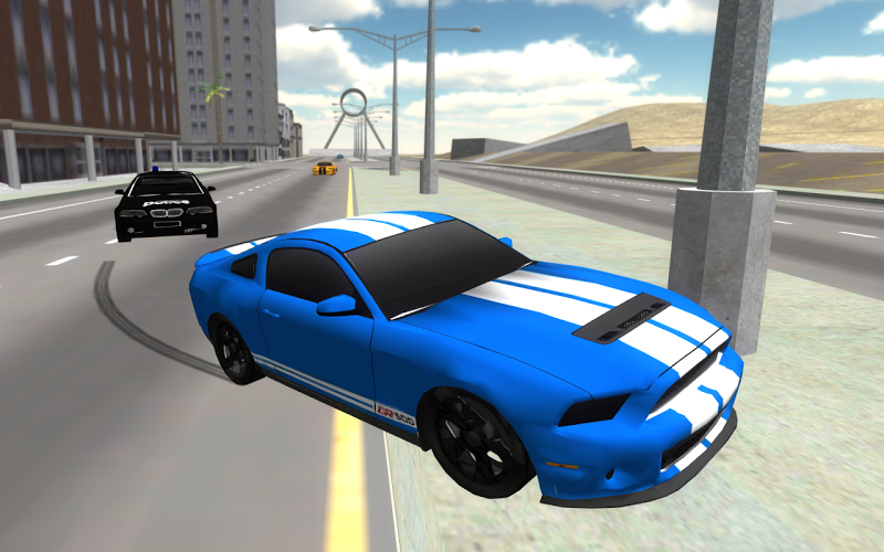 Police Car Drift 3D截图3