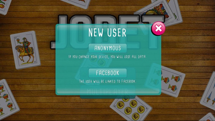 Jodete - Multiplayer Card Game截图1