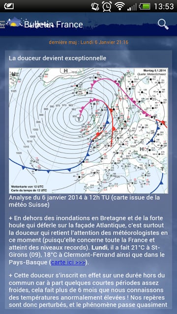 M&eacute;t&eacute;o Chamrousse截图2