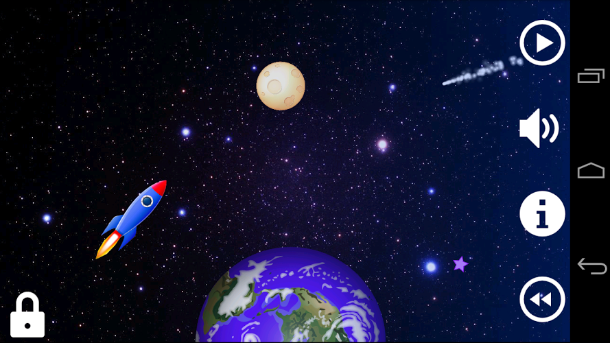 Kids Space Rocket Journey截图2