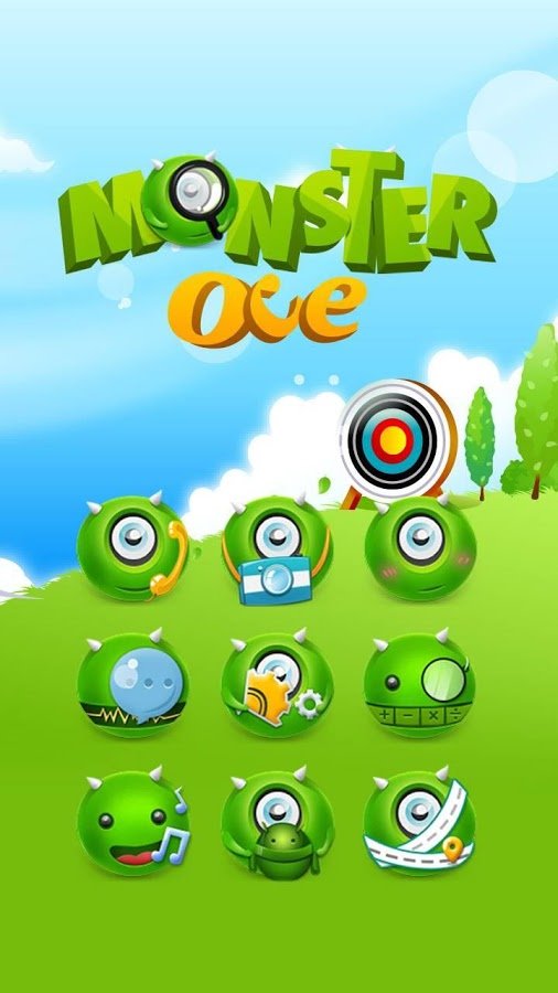 MonsterOce Hola Launcher Theme截图1