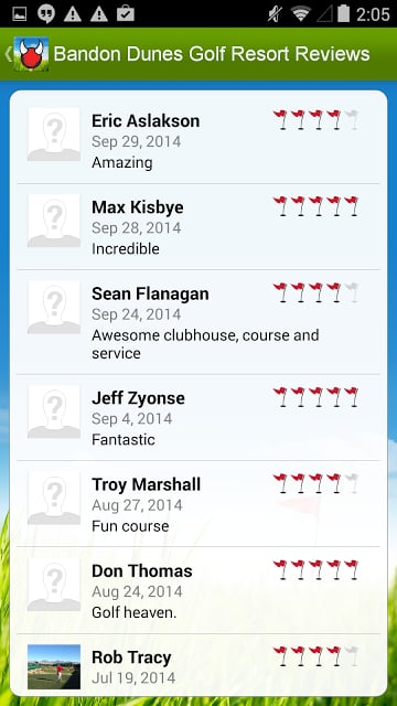 DiabloGolf Golf Handicap Track截图10