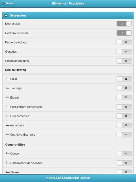 Biblioclick in Psychiatry截图1