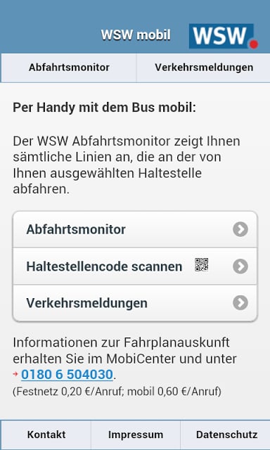 WSW Abfahrtsmonitor截图4