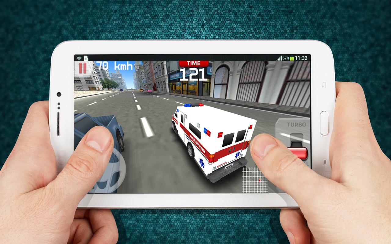 Emergency Ambulance Driving 3D截图5