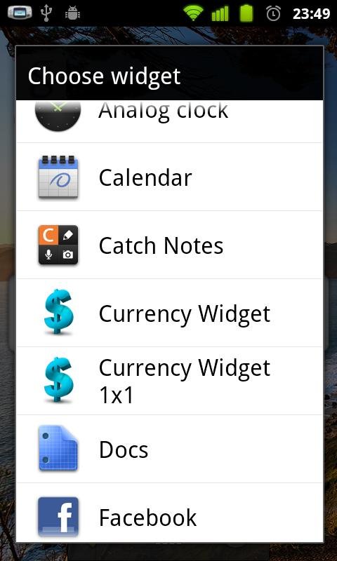 Currency Widget截图5