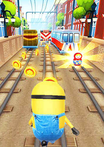 Subway Minion Banana Rush截图3