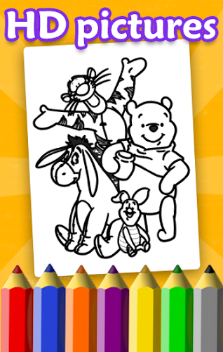 Coloring Book for Tigger &Pooh截图3