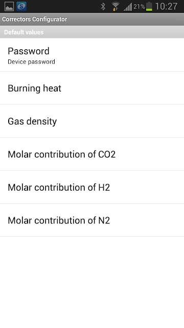 Gas EVC Configurator截图7