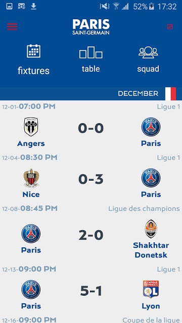 PSG Official截图5