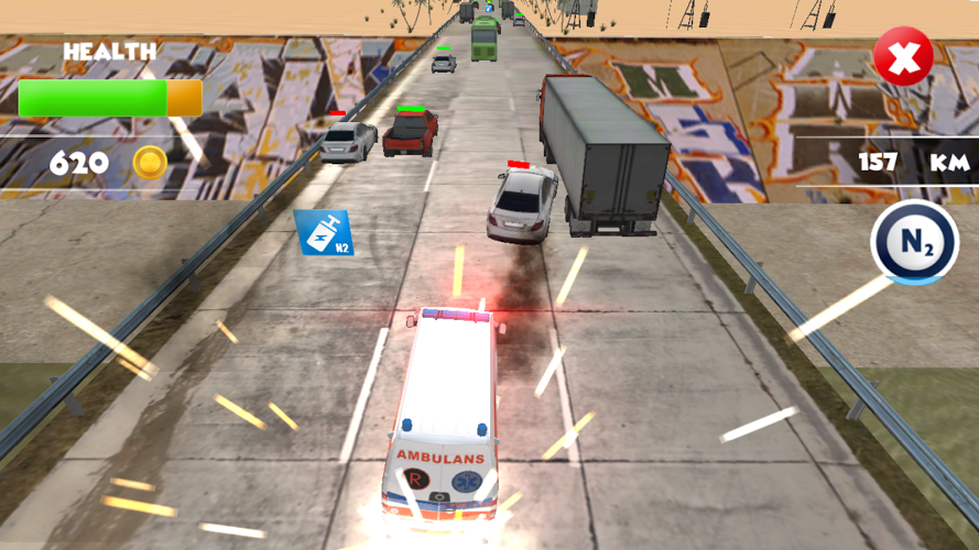 Crush Traffic Racer截图1