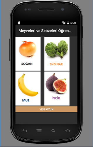 6 yaş eğitici oyun meyve sebze截图4