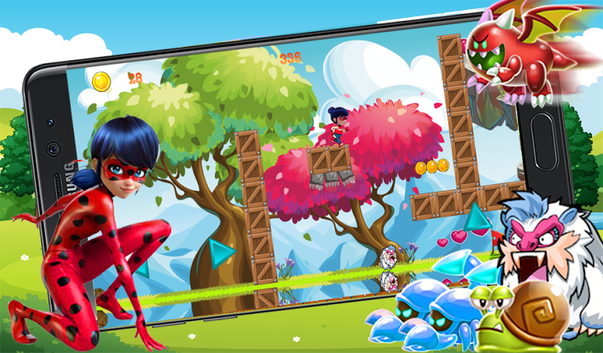 Super Ladybug jungle adventure截图3