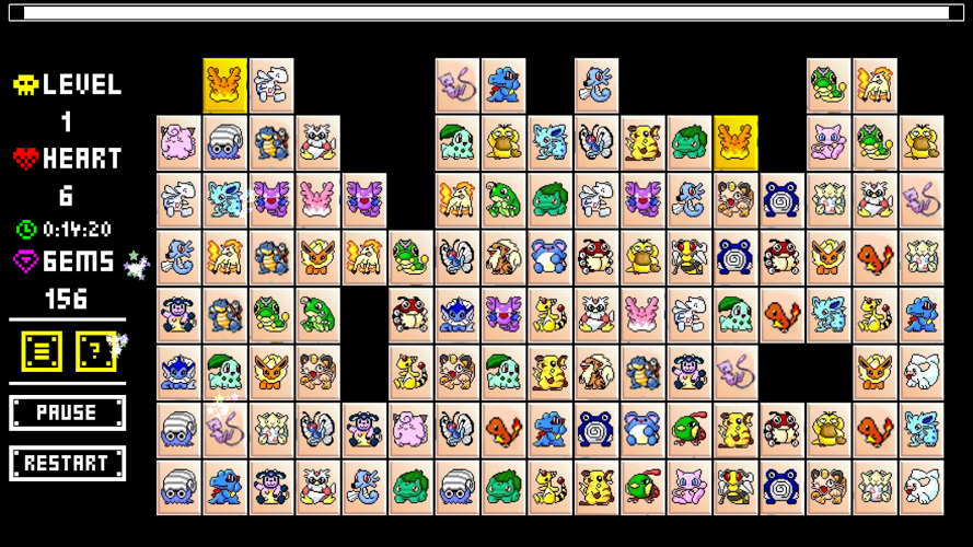 Pikachu onet classic截图3