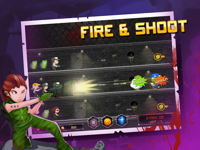 Heroes & Zombies: Fire & Shoot截图5