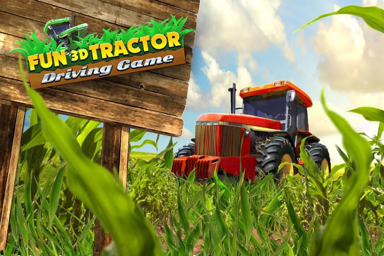 3D Tractor Driving Game截图1