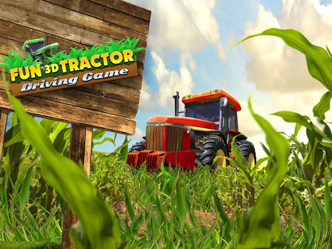 3D Tractor Driving Game截图2