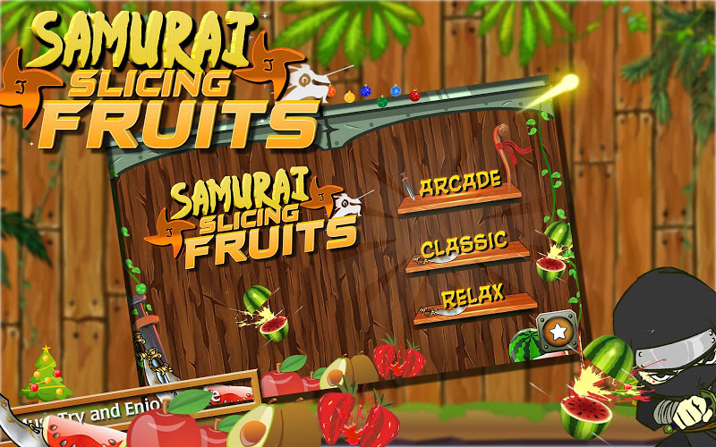 Samurai Slicing Fruits截图1