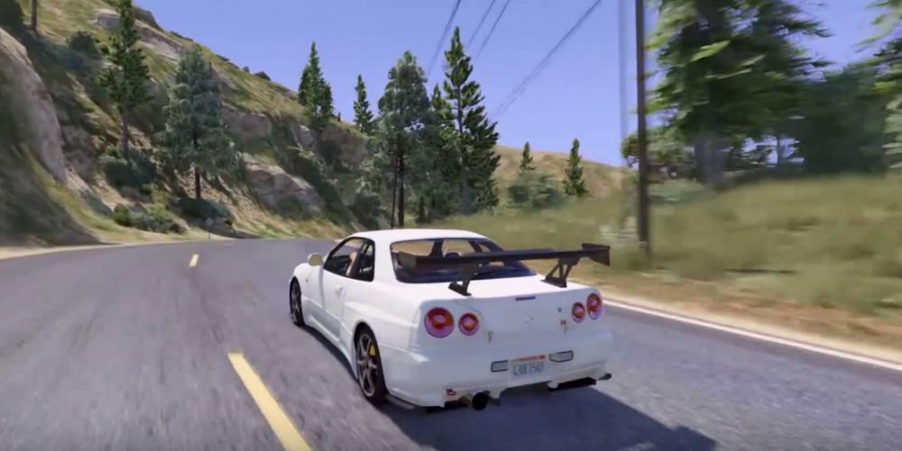 Skyline 驾驶模拟器 GT-R 3D截图4