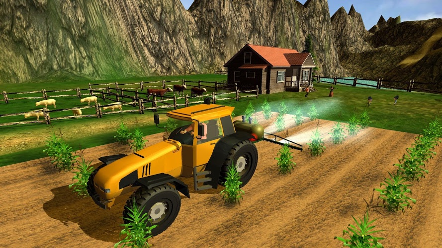 Heavy Tractor Farming Sim 17截图2