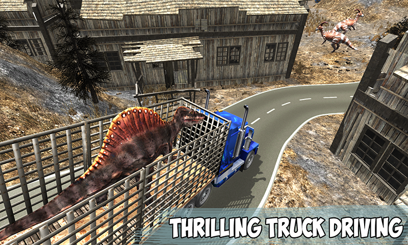 Angry Dino Offroad Transporter截图4