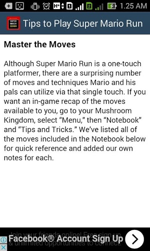 Tips Guide of Super Mario Run截图5