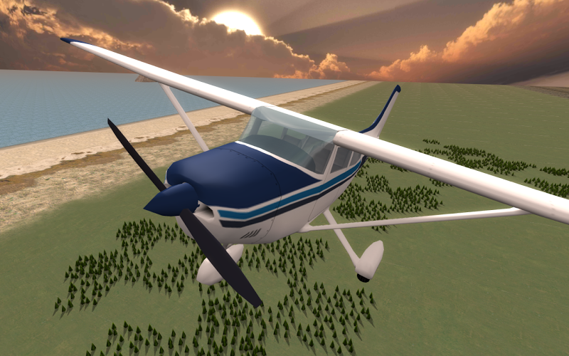 Airplane Simulator Pilot 3D截图4