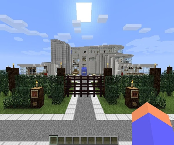 Super Mansion map for MCPE截图2