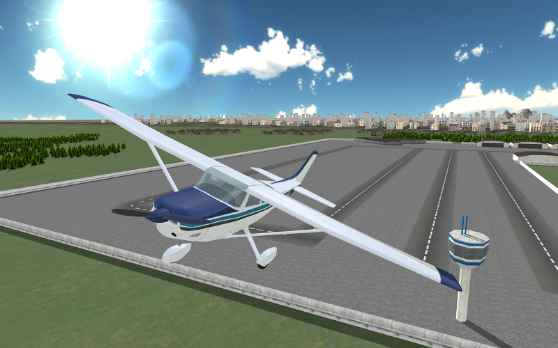 Airplane Simulator Pilot 3D截图1