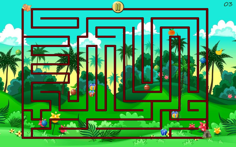 Dino Maze - Mazes for Kids截图5