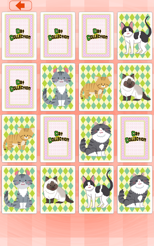 Cat Concentration (card game)截图2