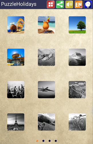 Sliding Puzzle Holidays截图4