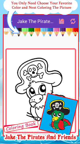 Jake The Pirates Coloring Book截图2