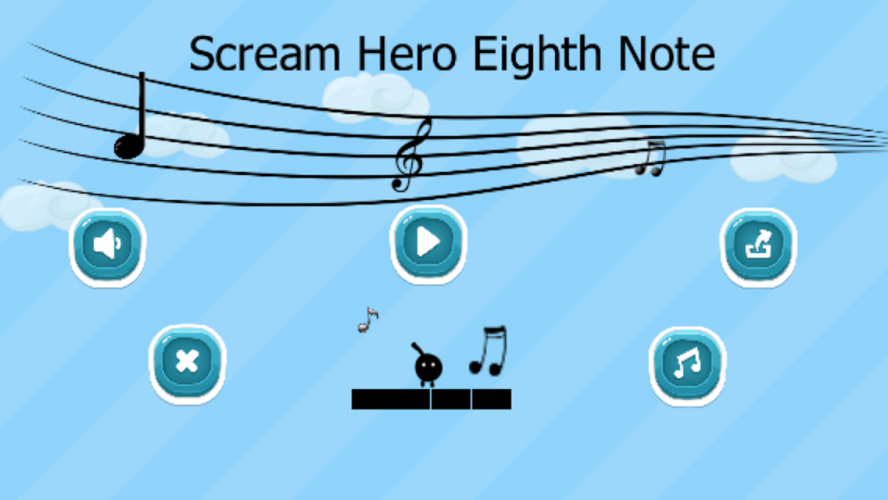 New Scream Hero Eighth Note截图1