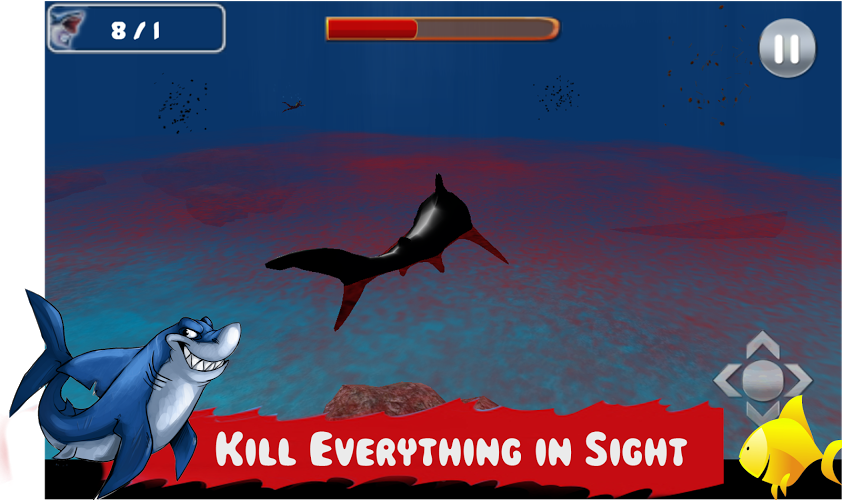 Hungry Shark Attack Simulation截图2