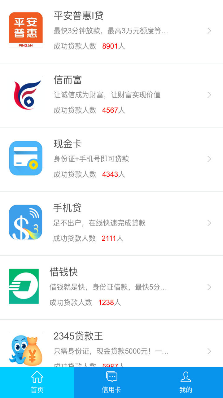 钱箱借贷截图2