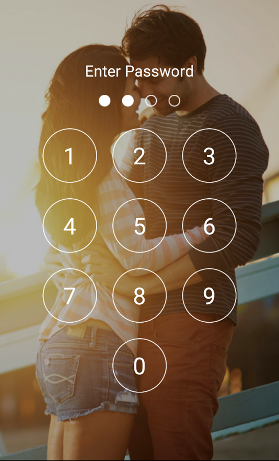 Couple Photo Lock Screen截图7