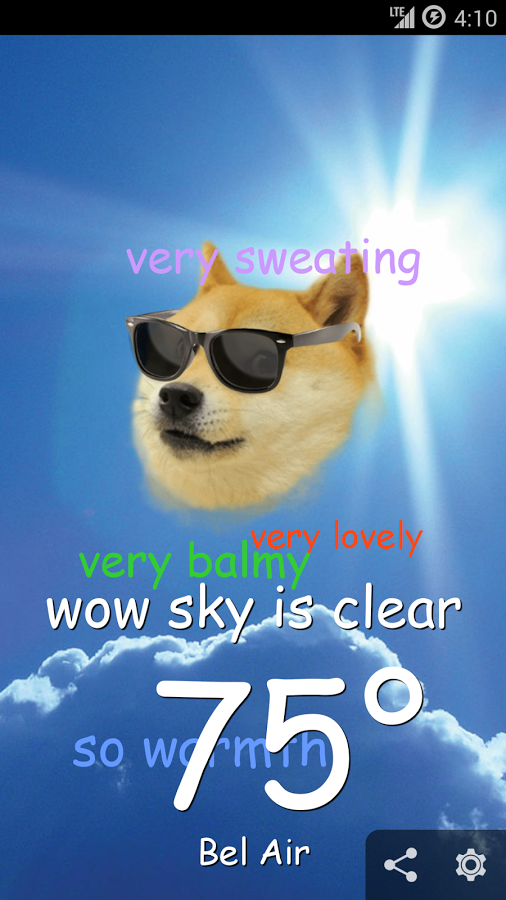 Doge天气:Weather Doge截图1