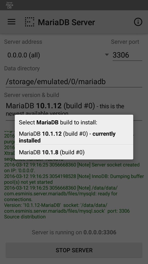 MariaDB服务器:MariaDB Server截图2