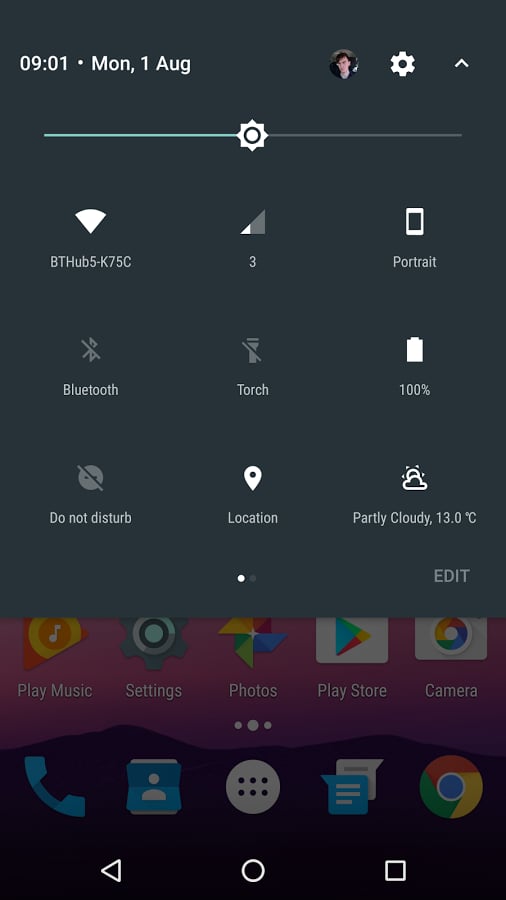 天气快捷设置瓷贴:Weather Quick Settings Tile截图3