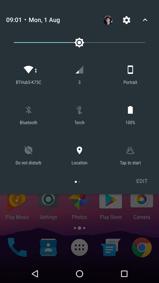 天气快捷设置瓷贴:Weather Quick Settings Tile截图1