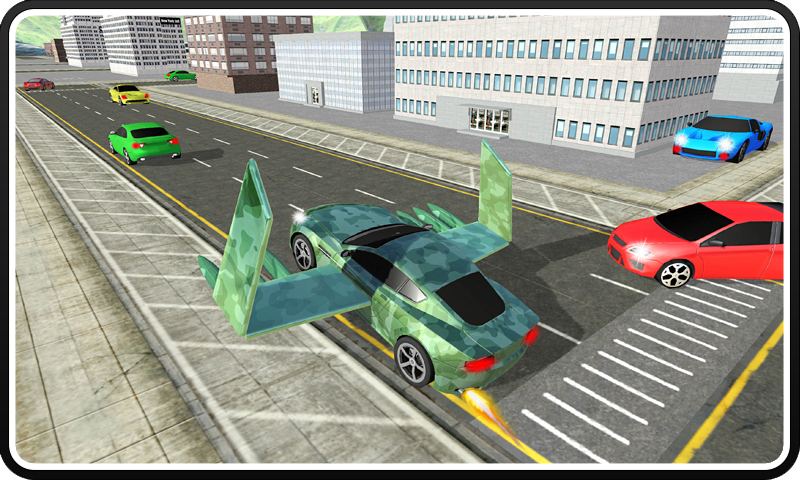 Army Flying Car Parking 3D截图2